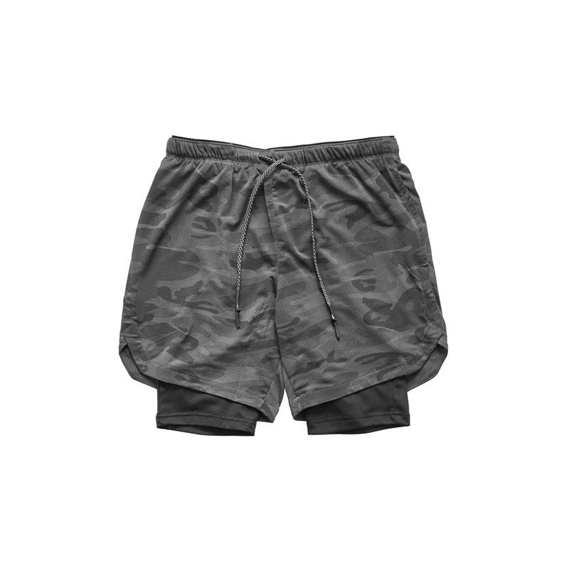 2 In 1 Double-deck Sports Shorts