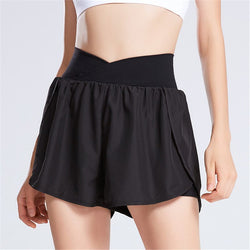 Women Workout Shorts with Liner