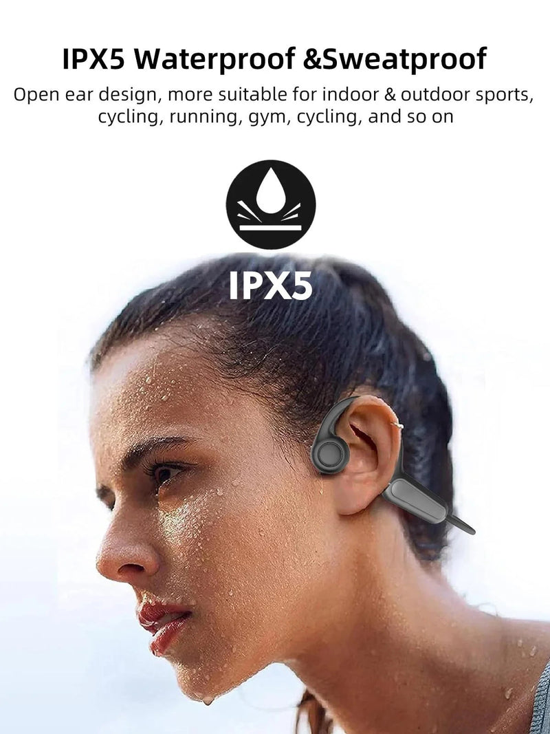 Xiaomi Ture Bone Conduction Earphone  Wireless Bluetooth Headphone Waterproof Sport Headset with Mic for Workout Running Driving