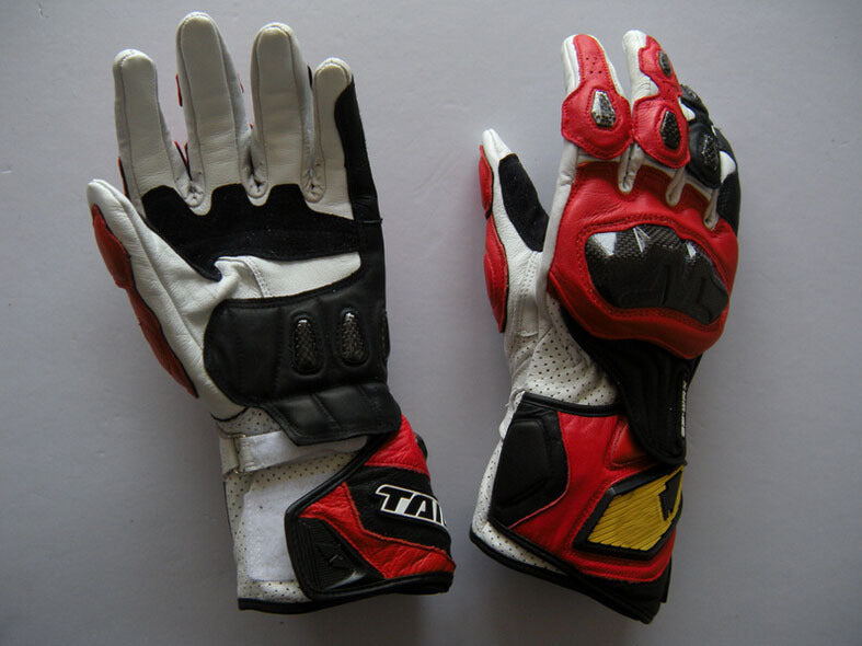 Motorcycle racing gloves