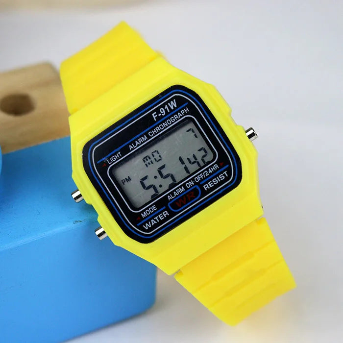 Sport Digital Watches Child Boys Silicone Strap Girls Electronic Watch Chronograph Alarm Cute Students LED Clock Montre Enfant