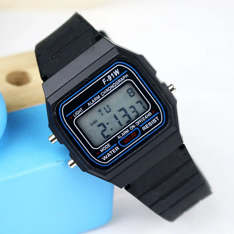 Sport Digital Watches Child Boys Silicone Strap Girls Electronic Watch Chronograph Alarm Cute Students LED Clock Montre Enfant