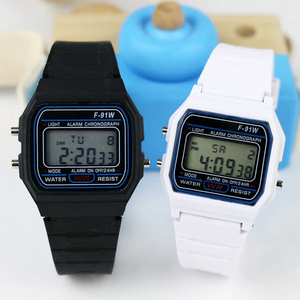 Sport Digital Watches Child Boys Silicone Strap Girls Electronic Watch Chronograph Alarm Cute Students LED Clock Montre Enfant