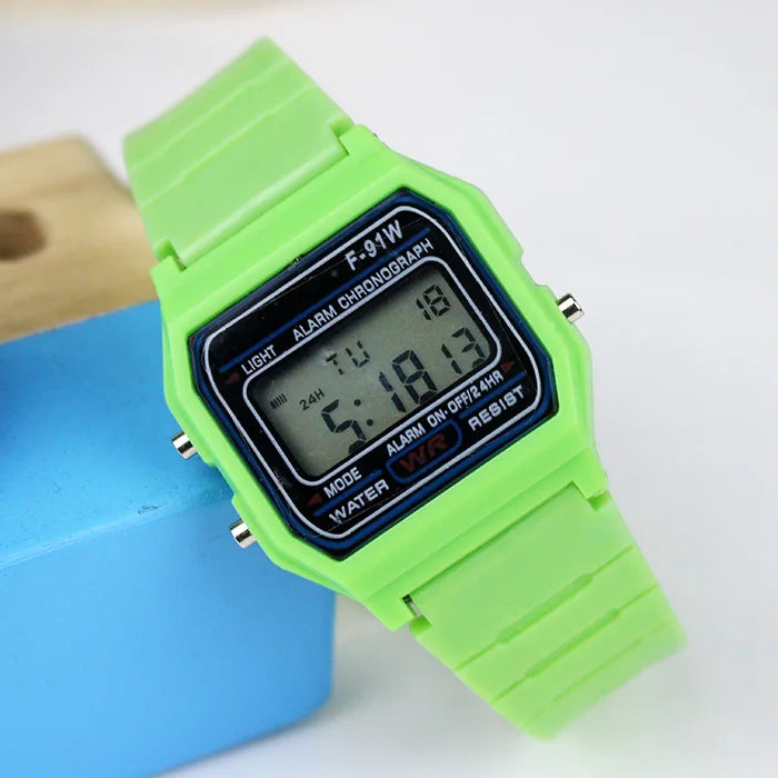 Sport Digital Watches Child Boys Silicone Strap Girls Electronic Watch Chronograph Alarm Cute Students LED Clock Montre Enfant