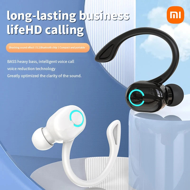 XIAOMI W6 Wireless Bluetooth5.2 Earphone Single Ear Portable In-Ear Headphone HiFi Stereo Sound Sport Running Headset With Mic