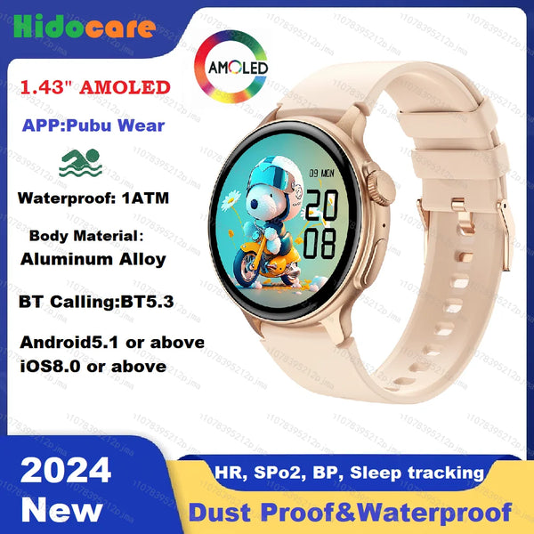 Waterproof electronic sports smartwatch