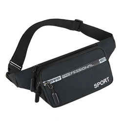 Men's Breast Package Waterproof Outdoor Sports Bag Running Jogging Belt Pouch Waist Bag Fanny Pouch Crossbody Male Banana Bag