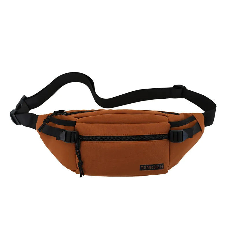 Women Men's Running Belt Bags Fashion Fanny Pack Female Banana Waist Bag Hip Purse Shoulder Crossbody Chest Bag bolso hombre