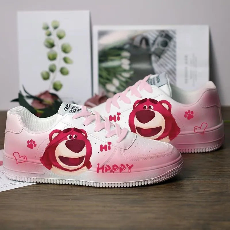 Strawberry bear board shoes