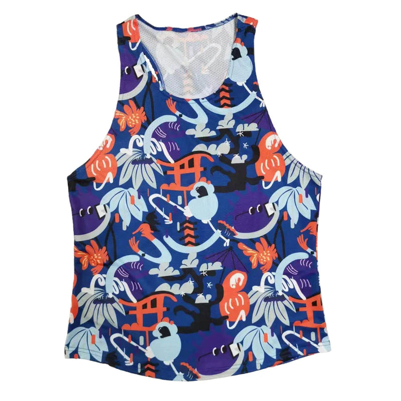 Run athletics tank fitness singlet