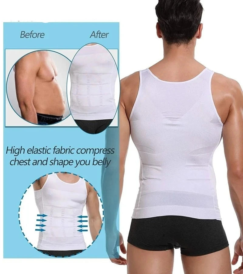 Compression Shirt Slimming Body Shaper