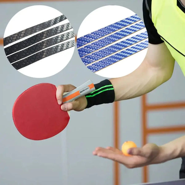 Self-adhesive Table Tennis Racket Edge Tape Super Hard Carbon Fiber Ping Pong Bat Protective Side Tape Thickened PU