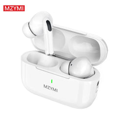 MZYMI ANC Bluetooth 5.3 Earphones In Ear Buds Waterproof Headphones Wireless Headset Built-in Microphone With Charging Case