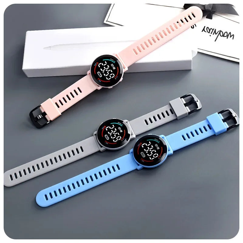 Waterproof sport LED watches