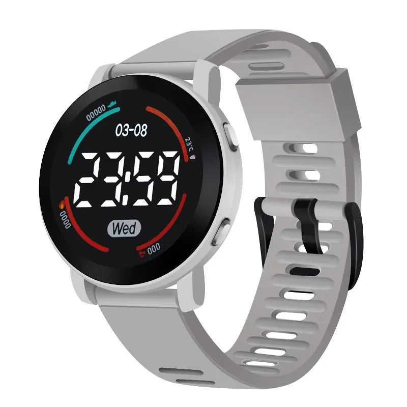 Waterproof sport LED watches