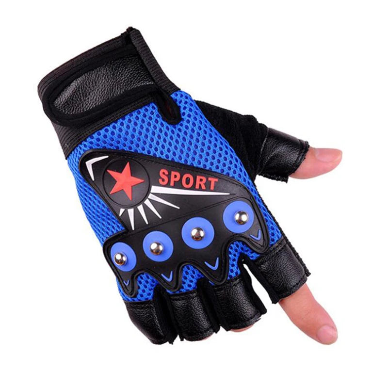 Cycling Gloves Half Finger Motorcycle Bicycle Breathable Anti-slip MTB Bike Fitness Sport Training Glove