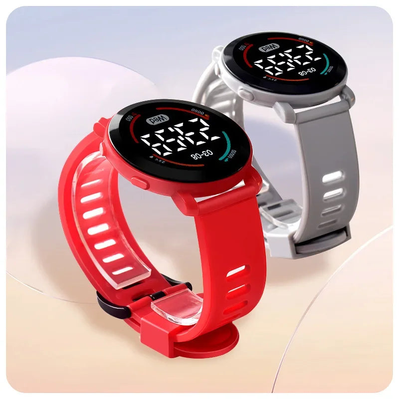 Waterproof sport LED watches