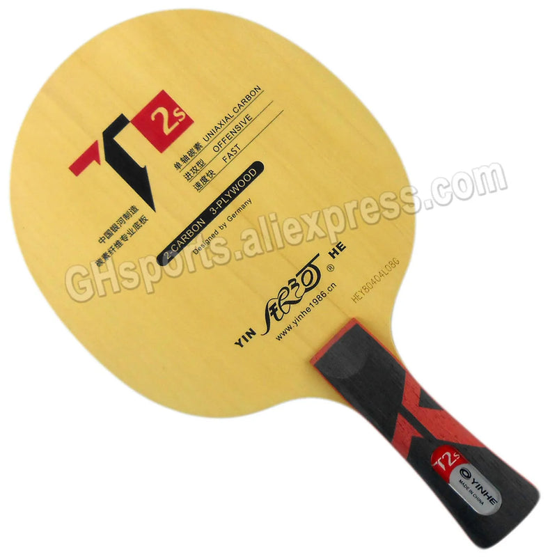 YINHE T-2S T2S Table Tennis Blade Hinoki Carbon PRIMORAC Structure T2 YINHE Racket Original YINHE Ping Pong Bat / Paddle