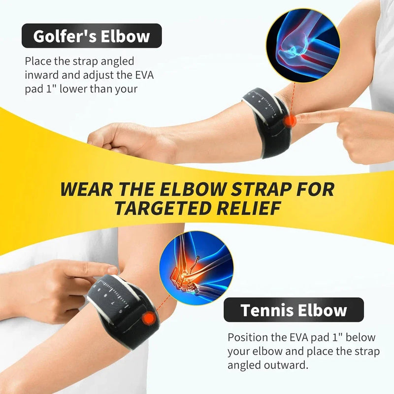 Sport adjustable elbow brace