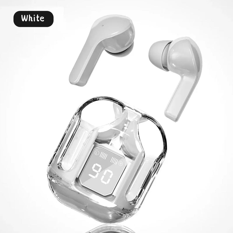 Sports In-Ear Wireless Headphone Bluetooth Noise Canceling Headphones Outdoor Riding Digital Display Long Endurance Headphones