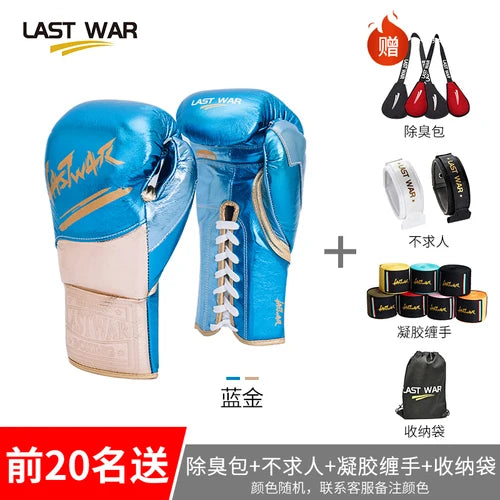 Leather Tether Boxing Gloves