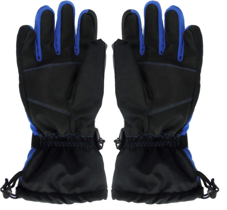 Hot winter protection warm ski handschuhe sport gloves one size polyester heated ski gloves