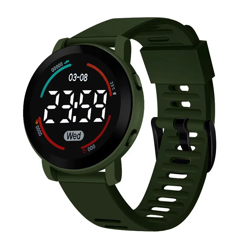 Waterproof sport LED watches