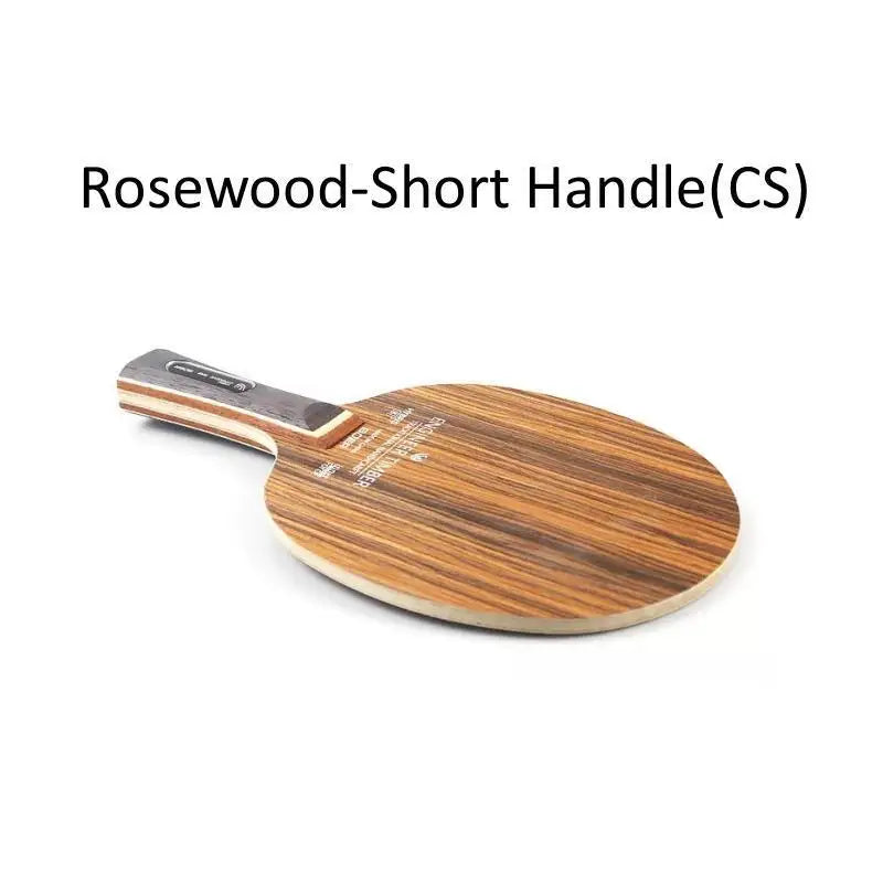 Rosewood Table Tennis Board Professional Ping Pong Paddle Table Tennis Racket Bottom Plate 7 Ply Ping Pong Blade FL / CS Handle