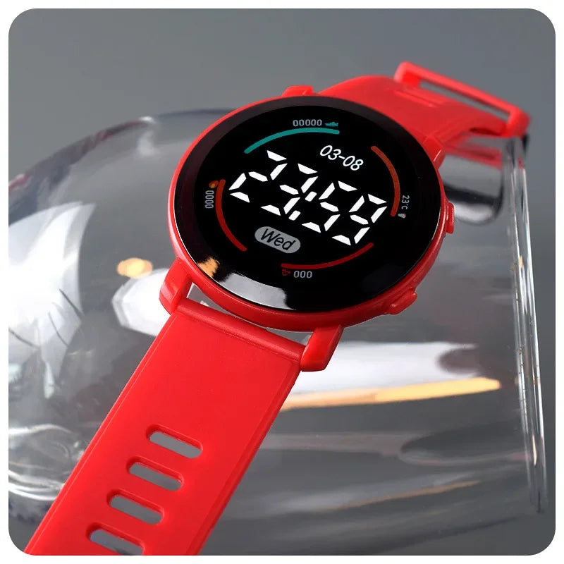 Waterproof sport LED watches