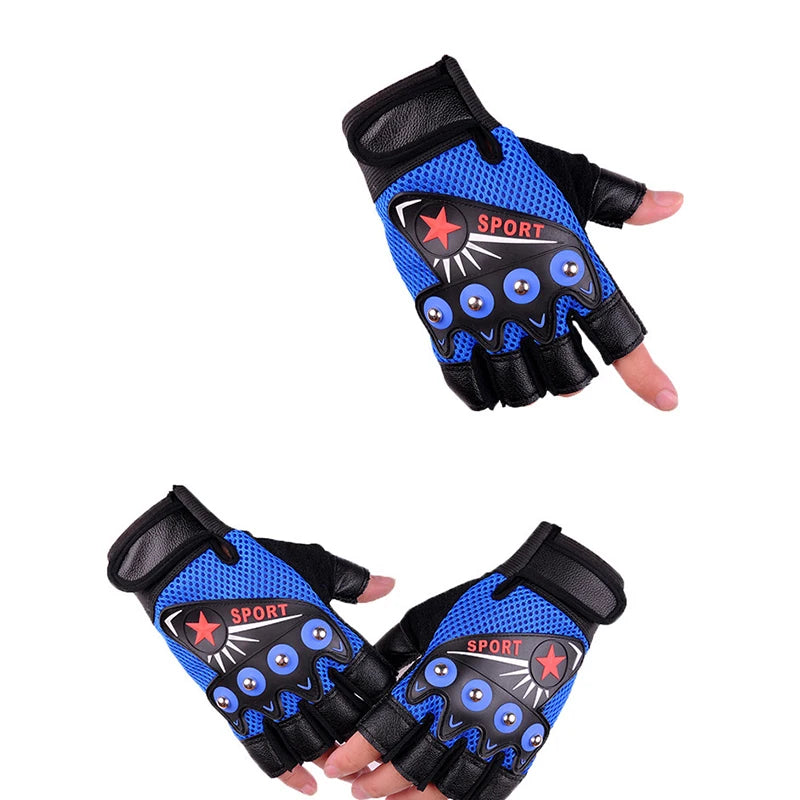 Cycling Gloves Half Finger Motorcycle Bicycle Breathable Anti-slip MTB Bike Fitness Sport Training Glove