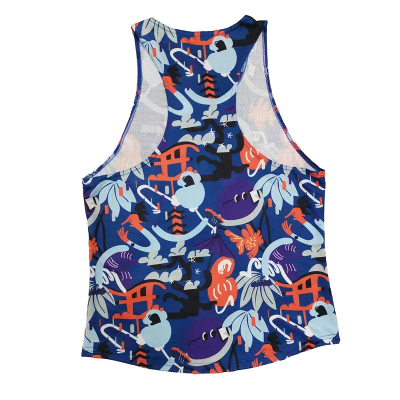 Run athletics tank fitness singlet