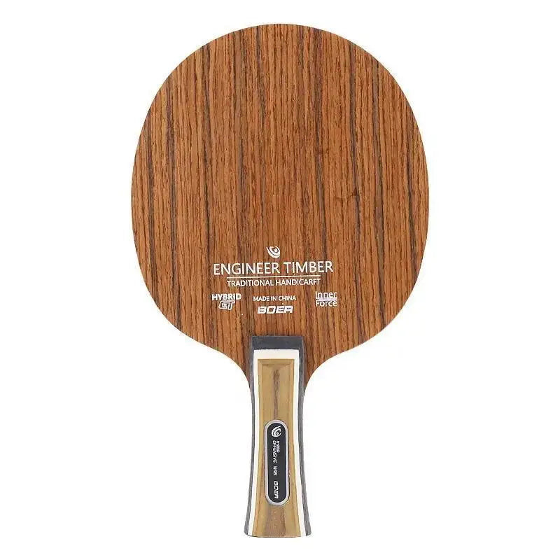 Rosewood Table Tennis Board Professional Ping Pong Paddle Table Tennis Racket Bottom Plate 7 Ply Ping Pong Blade FL / CS Handle