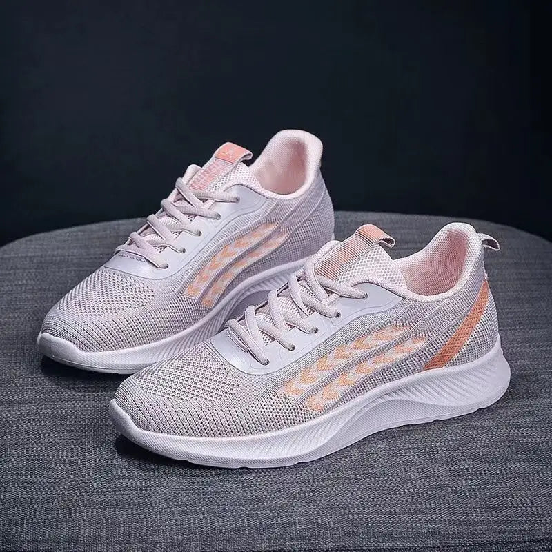 Luxury brand breathable sports mesh shoes