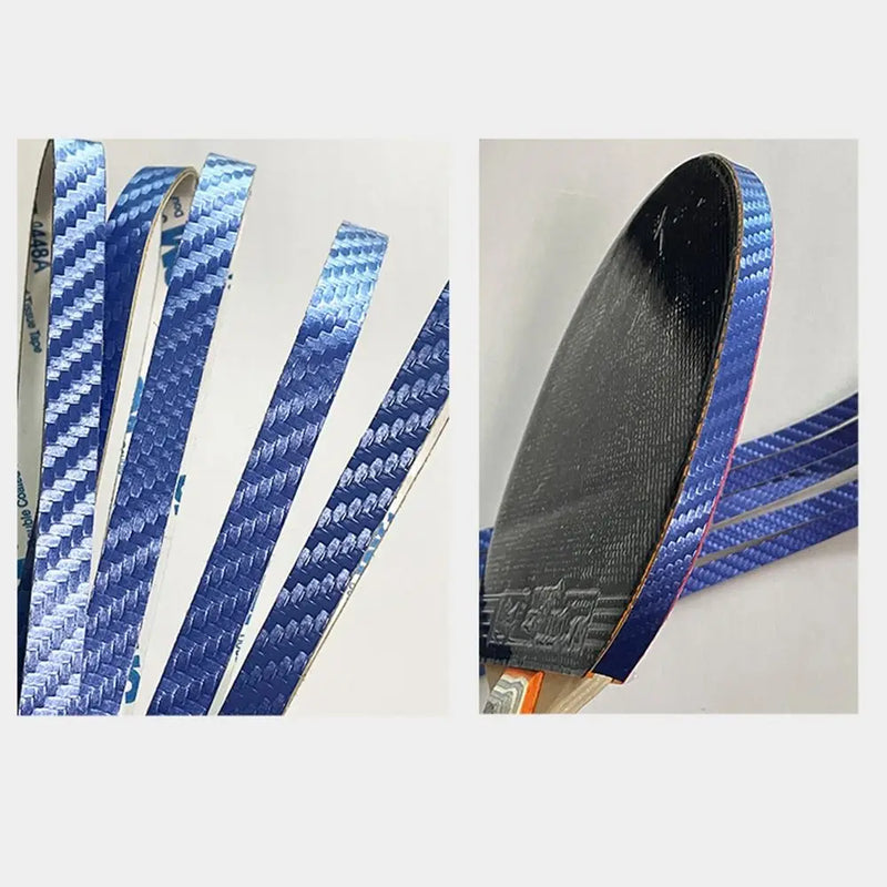 Self-adhesive Table Tennis Racket Edge Tape Super Hard Carbon Fiber Ping Pong Bat Protective Side Tape Thickened PU