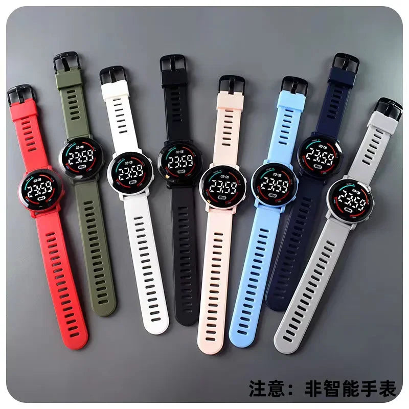 Waterproof sport LED watches