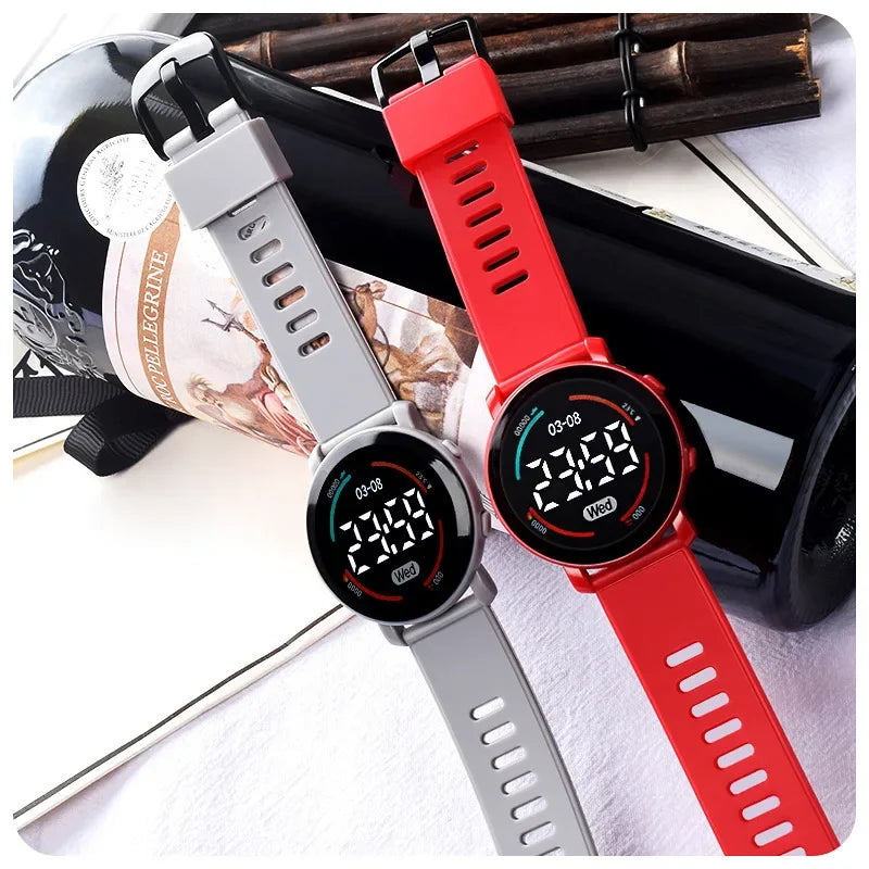 Waterproof sport LED watches