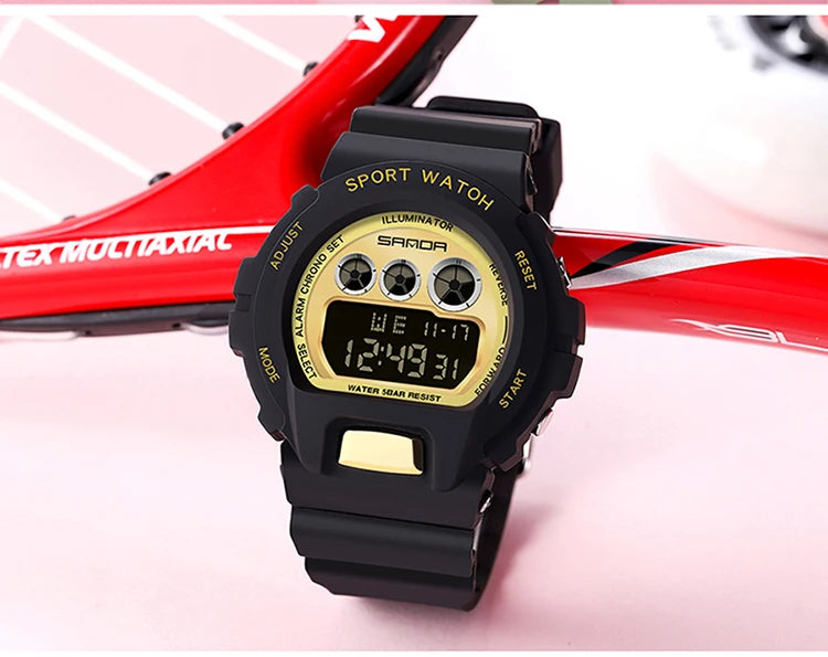 Waterproof sport military watches