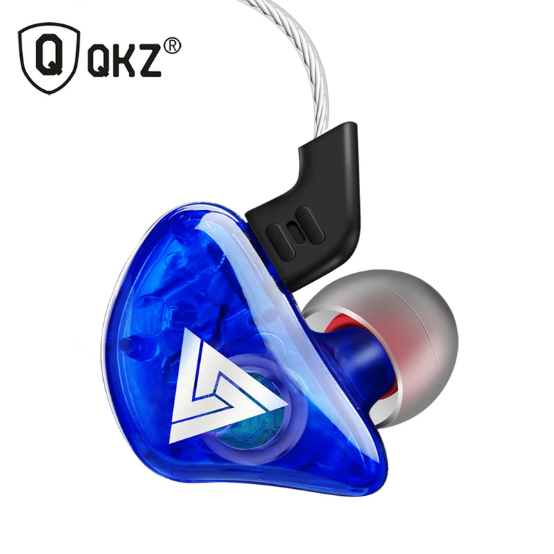 QKZ CK5 Earphone Sport Earbuds Stereo Wired Headphone For Apple Redmi Samsung Music Cell Phone Running Headset With Mic Handfree