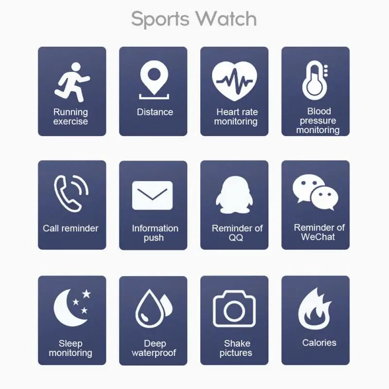 Waterproof Sport Smartwatch