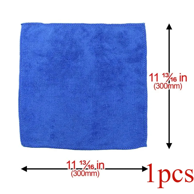 -20Pcs Household Cleaning Cloths Microfibre Car Wash Towel Drying Towel Car Beauty Polishing Cloth Home Cleaning Tools