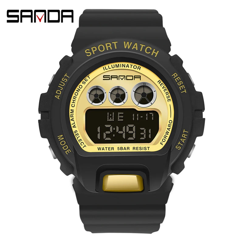 Waterproof sport military watches