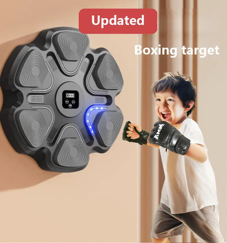 for Wholesale Intelligent Wall Hexagonal Boxing Target with  Music Essential Training Equipment for Boxing Gloves