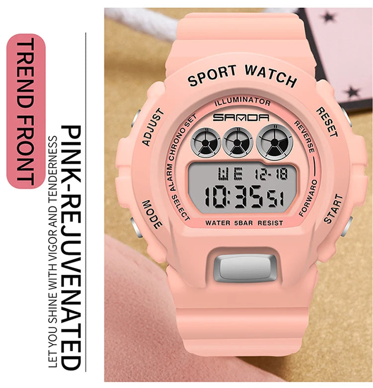 Waterproof sport military watches