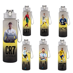 Football sport star water bottle