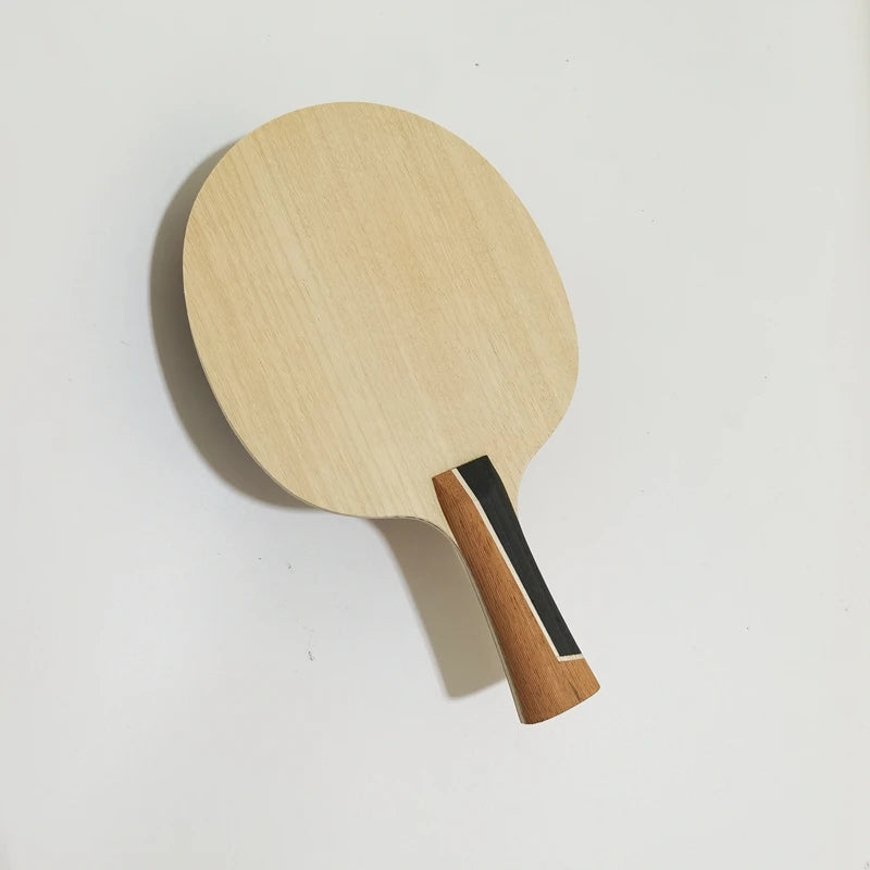 Two-sided Heterogeneous Table Tennis Blade Flared Or Straight  Long Handle Offensive Fast Attack Loop Ping Pong Bat Paddle