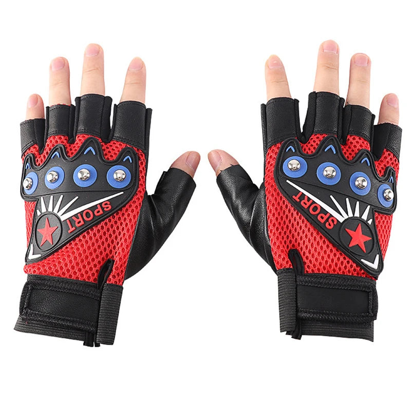 Cycling Gloves Half Finger Motorcycle Bicycle Breathable Anti-slip MTB Bike Fitness Sport Training Glove