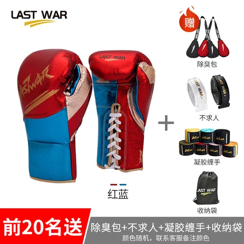 Leather Tether Boxing Gloves