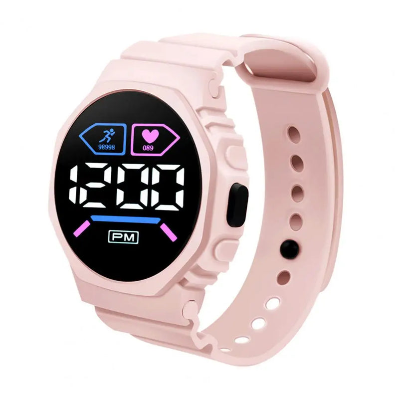 Electronic Watch Waterproof LED Display Power-saving Multifunctional Precise Time Casual Large Screen Sports Student Watch