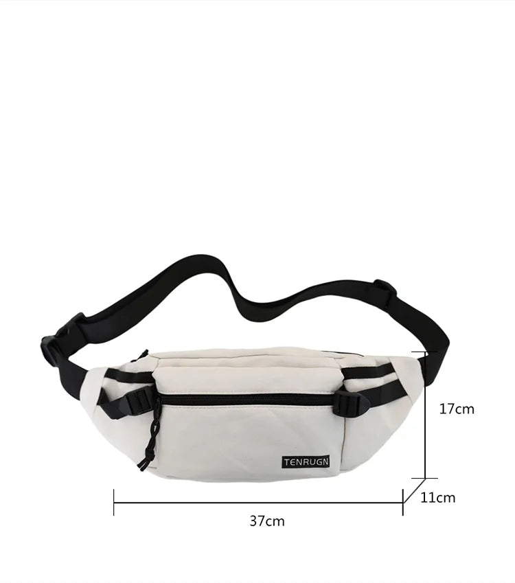 Women Men's Running Belt Bags Fashion Fanny Pack Female Banana Waist Bag Hip Purse Shoulder Crossbody Chest Bag bolso hombre