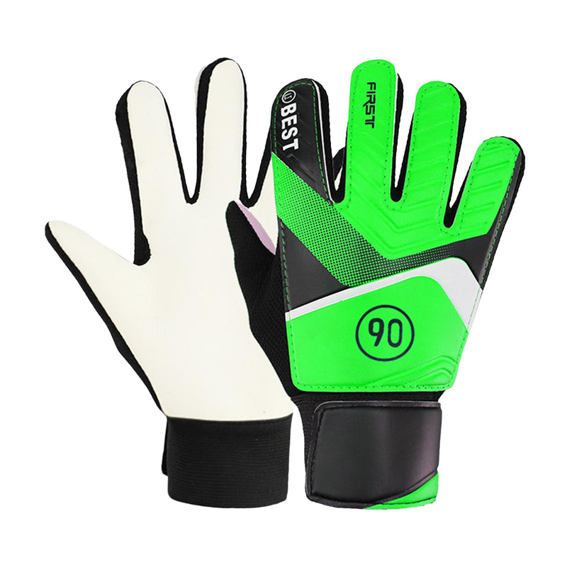 Goalkeeper Gloves, Latex Palm Anticollision, Nonslip High Performance Strong Grip, Comfortable, Goalie Gloves